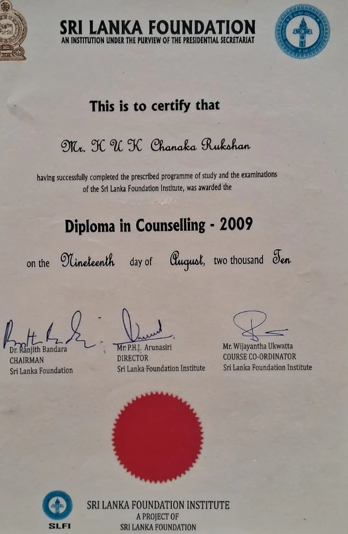 Chanaka Rukshan certificate 8